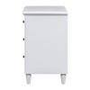 NicBex 28" Wood Nightstand with 3 Drawers,Modern Nightstand with Ball Bearing Slides,Bedside Table for Bedroom&Living Room,Bedroom Furniture - 4 of 4