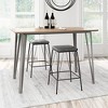 Zuo Doubs Counter Table Brown - 2 of 4
