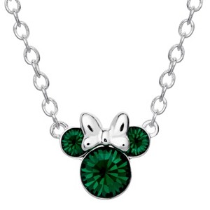 Disney Minnie Mouse Birthstone Necklace - 1 of 4