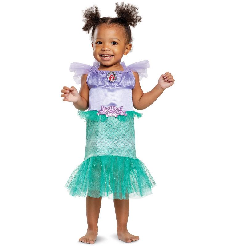 Disney Princess Ariel Infant Costume, 6-12 Months, 1 of 3