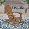 Syemin Patio Chaise Lounges Armchair sturdy Outdoor Garden Yard, Lawn, Backyard, Deck, Pool Side, Fire Pit, Half, Brown, 28.5"*36"*36" - 4 of 4