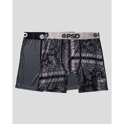 Psd Boys' 2pk Sports Boxer Briefs - Black/blue : Target