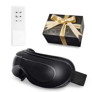 Eye Massager with Heat & Remote, 5 Modes, Bluetooth Music, Foldable Design - 1 of 4