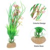 Unique Bargains Fish Tank Aquarium Decorations Plastic Plants 5.12" - 3 of 4