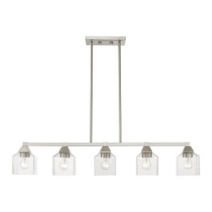 Livex Lighting Aragon 5 - Light Chandelier in  Brushed Nickel - 1 of 4