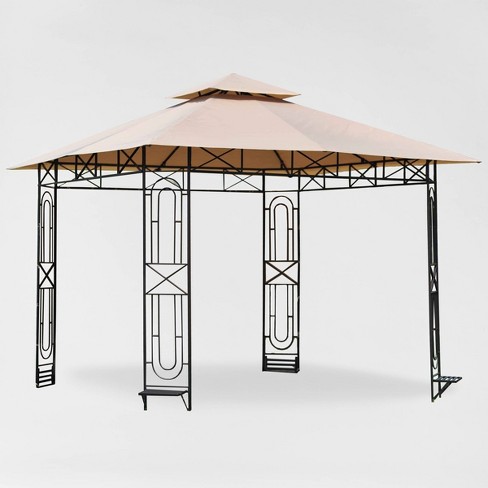 Gardenscape Gazebo Replacement Canopy Riplock Beige Garden Winds