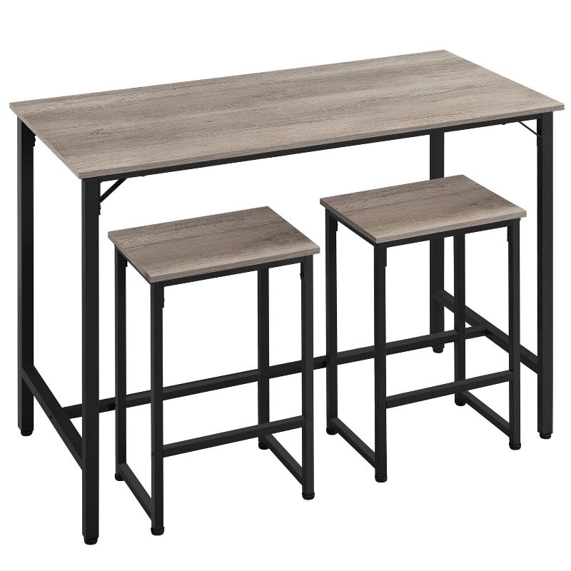 Yaheetech Industrial Counter Height Table Set for Dining Room, 1 of 8