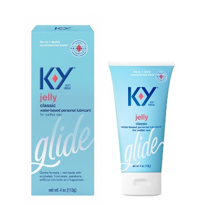 K-Y Jelly Personal Water-Based Lube - 4oz