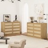 Garvee Rattan Dresser for Bedroom - 8 Spacious Drawers with Elegant Woven Design, Multi-Purpose Usage as Dresser, TV Stand & Entryway Table - 4 of 4