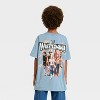Boys' WWE Short Sleeve Wrestlemania Oversized Graphic T-Shirt - Slate Gray - 3 of 4