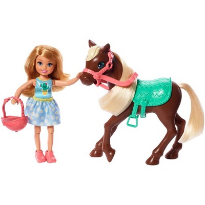 barbie chelsea and pony