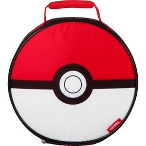 Thermos Soft Novelty Pokemon Ball Classic Molded Lunch Bag - Red - 1 of 4