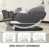 REALRELAX BASIC-series-08 Full Body Zero Gravity with Shiatsu Massage Chair,Black - 4 of 4