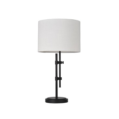 Knox Shaded Table Lamp Black (Includes LED Light Bulb) - Threshold™