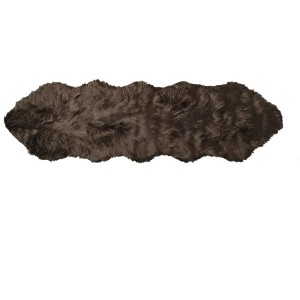Luxe Gordon Faux Sheepskin Double Rug | 2'x6' - 1 of 4