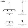 Livex Lighting Glendon 4 - Light Chandelier in  Black - 4 of 4