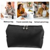 Unique Bargains Women PU Leather Waterproof Cosmetic Case Makeup Bag L Size 1 Pc - image 2 of 4