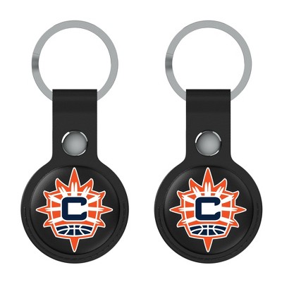 Keyscaper WNBA Insignia Black Airtag Holder 2-Pack