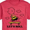 Men's - Peanuts - Let's Roll Short Sleeve Graphic T-Shirt - 2 of 4