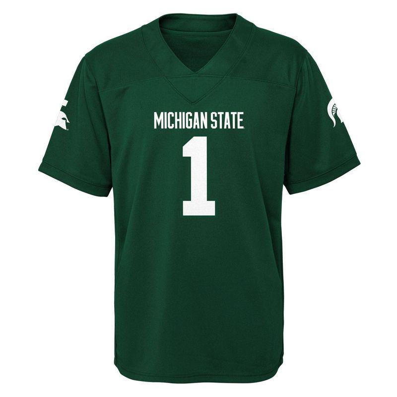 NCAA Michigan State Spartans Boys&#39; Short Sleeve Toddler Jersey, 2 of 4