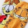 Women's Garfield & Odie 2pk Cozy Ankle Socks - Orange/ Yellow 4-10 - image 3 of 3