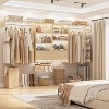 Besiost Closet Organizer System with Wood Drawers, Wall-mounted Laundry Room Storage Shelving - 4 of 4