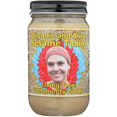 Living Tree Community Foods Tahini Sesame - Case of 12 - 16oz
