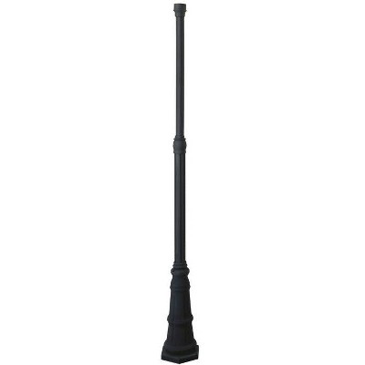 Minka Lavery Black 83 3/4" High Outdoor Lighting Post with Base