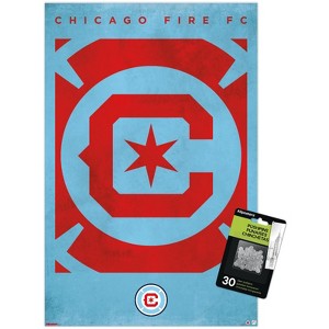 Trends International MLS Chicago Fire FC - Logo 25 Unframed Wall Poster Prints - 1 of 4