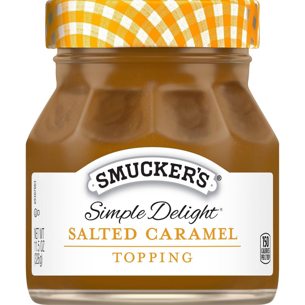 UPC 051500108604 product image for Smucker's Simple Delight Salted Caramel Topping 11.5 oz | upcitemdb.com