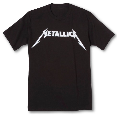 naald ergens bij betrokken zijn Eeuwigdurend Men's Metallica Short Sleeve Graphic T-shirt - Black : Target