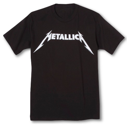 Men s Metallica Short Sleeve Graphic T Shirt Black S