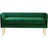 Meridian Furniture,Audrey Velvet Bench - 3 of 4