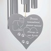 Woodstock Wind Chimes Signature Collection  Chimes of Remembrance  26''  Silver Wind Chime - 3 of 4