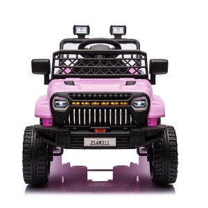 12V Ride On Car for Kids Electric Vehicle Toddles Battery Powered Truck Car Toy with Remote Control - 1 of 4