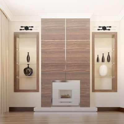 Designers Fountain Louise 4 - Light Vanity in  Matte Black