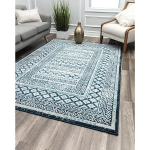 Rugs America Harper Transitional Vintage Area Rug - 1 of 4