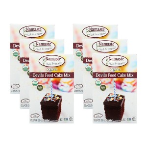 Namaste Foods Devil's Food Cake Mix - Case of 6/13 oz - 1 of 4