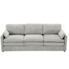 Cloud Sofa Set, Oversized Upholstered Couch with Double Cushions, Comfy Sectional Sofa Group for Living Room-- Frevyn - 4 of 4