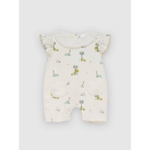 Girls' Printed Ruffle Romper - Minhon - 1 of 2