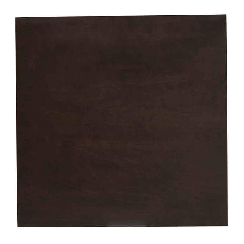 Britte Square Wood Dining Table Dark Brown - Baxton Studio, 4 of 11