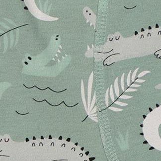 light sage and gray crocodile