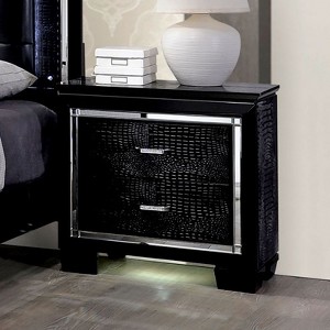 Sapphtopaz Modern Nightstand with 2 Drawers Bedside Table, Night Stand for Bedroom, Living Room - 1 of 4