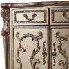 43" Dresden Decorative Storage Drawer Gold Patina and Bone - Acme Furniture - 3 of 4