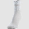 Peds Women's Ruffle Top 2pk Quarter Socks - 5-10 - 3 of 4