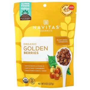 Navitas Organics Organic Golden Berries, 8 oz (227 g) - 1 of 2