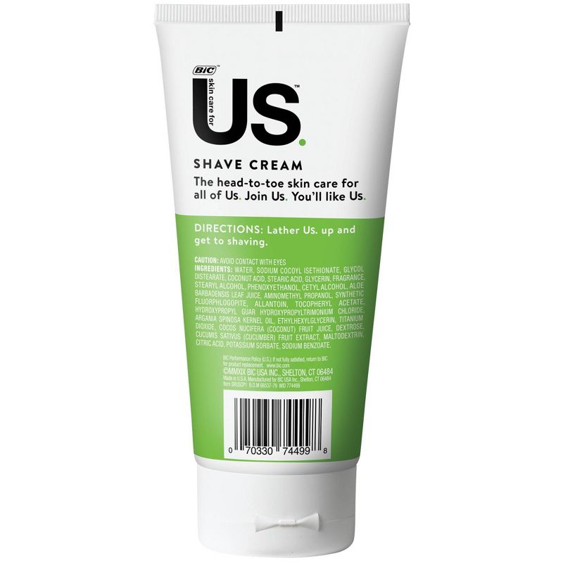 BiC Us. Unisex Shave Cream - 6 fl oz, 3 of 9