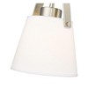 Z-Studio 1-Light Pendant - Brushed Nickel, 8" Wide, Dimmable, Coastal Farmhouse Style - 2 of 4