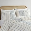 PAGED Full/Queen Cover Set Tufted Cotton Chenille 3 Piece Bedding Sets, Bed in a Bag with 1 Duvet Cover and 2 Pillowcases for Bedroom - 3 of 4