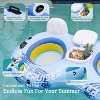 Sunrio 2 Person Double River Tubes Floats Durable Inflatable Tubes for Lakes and Rivers - 3 of 4